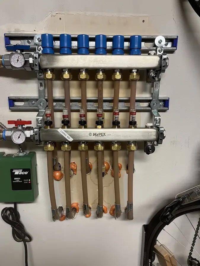 Plumber performing Leak Detection at a residential property in Folkston